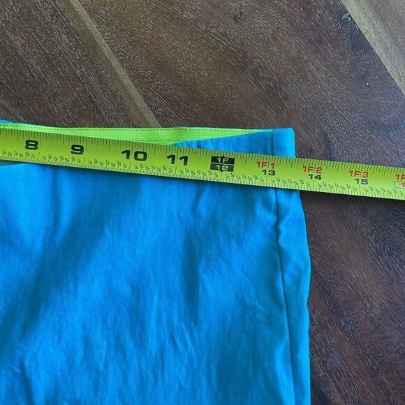 Gretchen Scott Gripe Less Turquoise Pants Size Small - Picture 5 of 7